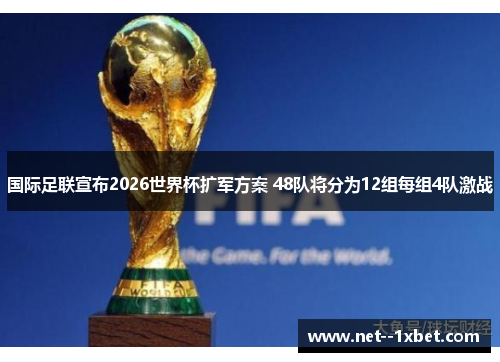 国际足联宣布2026世界杯扩军方案 48队将分为12组每组4队激战 国际足联宣布2026世界杯扩军方案 48队将分为12组每组4队激战